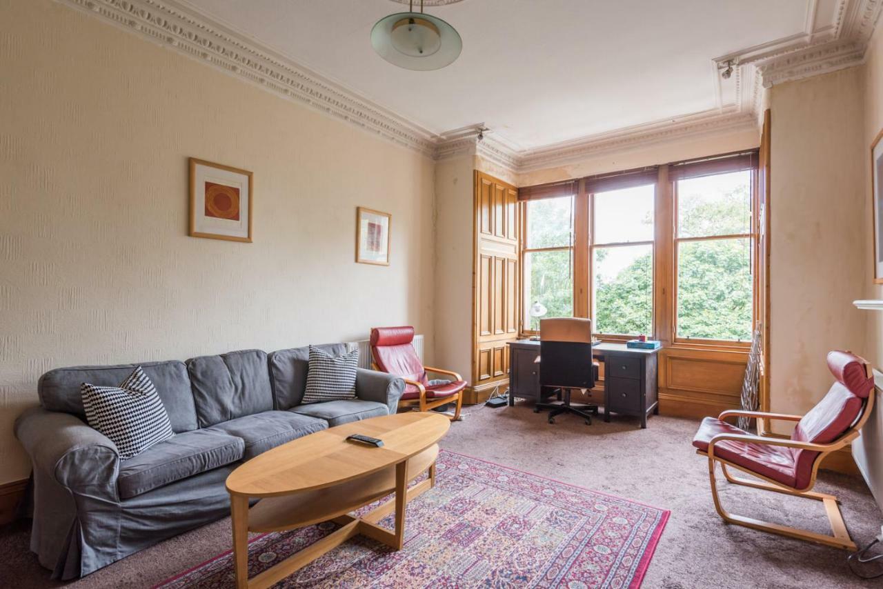 3 Bed Overlooking Meadows Park Edinburgh Dış mekan fotoğraf